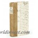 Three Posts Script Title Design Cream Paper Decorative Book THPS2678